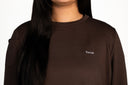Light weight top Espresso Brown