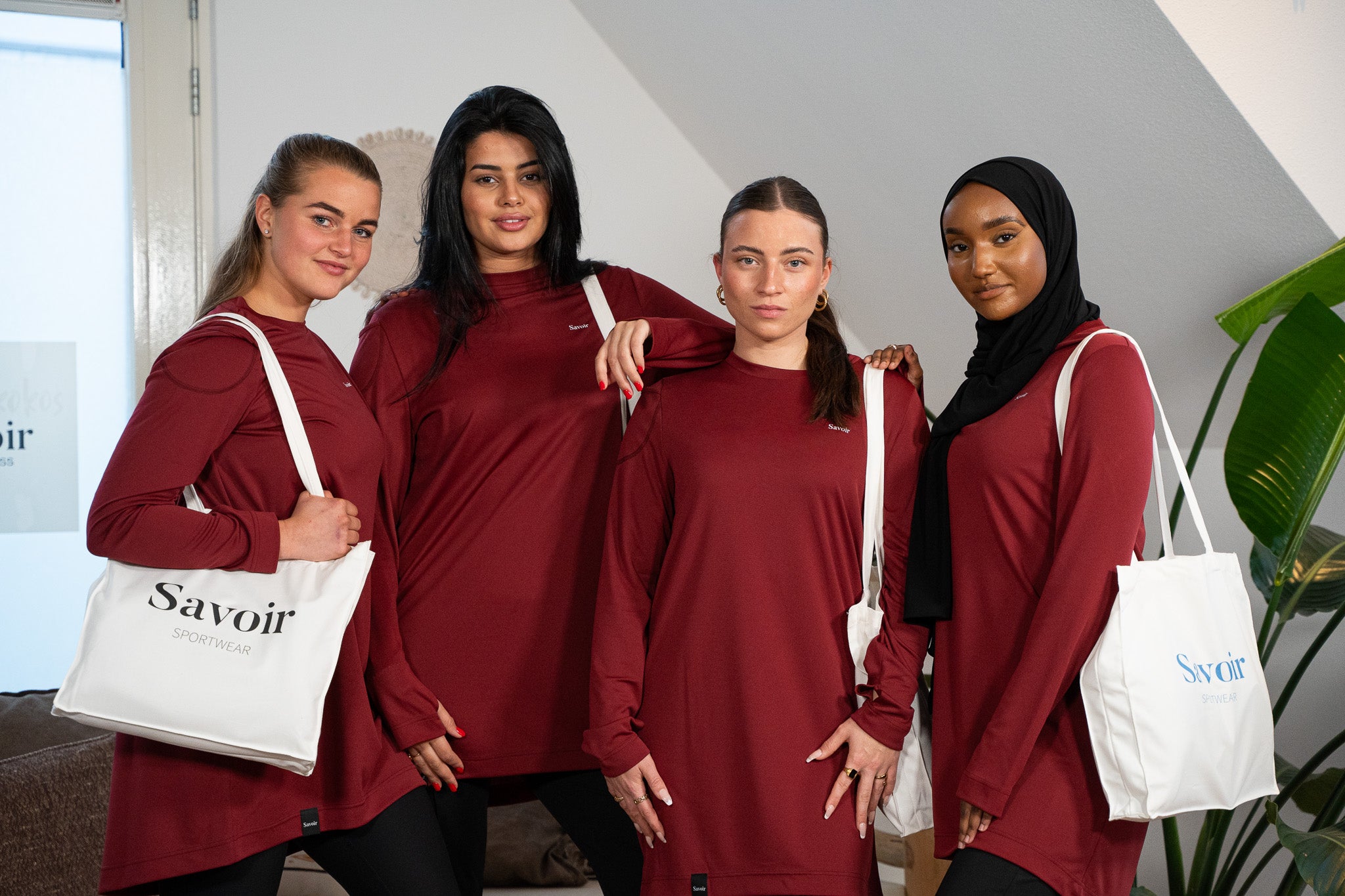 Light weight top - Burgundy
